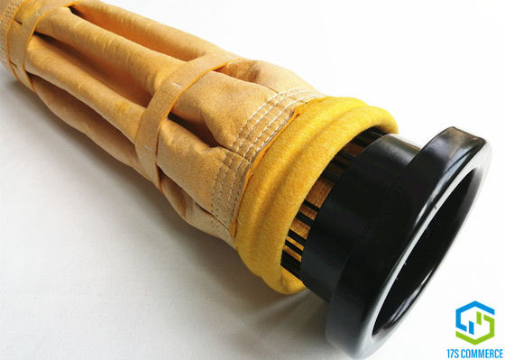 کیفیت  Pleated 150mm Industrial Filter Bags P84 Filter Bag کارخانه