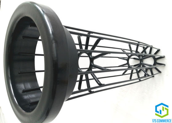 کیفیت  Electrophoresis Coating Star Filter Cages Explosion Protection 12 Pleats 138mm کارخانه