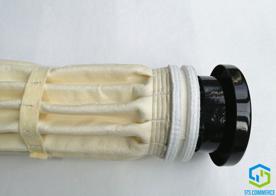 کیفیت  8 Pleats 120mm Dust Filtration Homopolymer Acrylic Filter Bags کارخانه