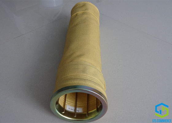 کیسه فیلتر گرد و غبار 550gsm کیسه فیلتر درجه حرارت بالا P84