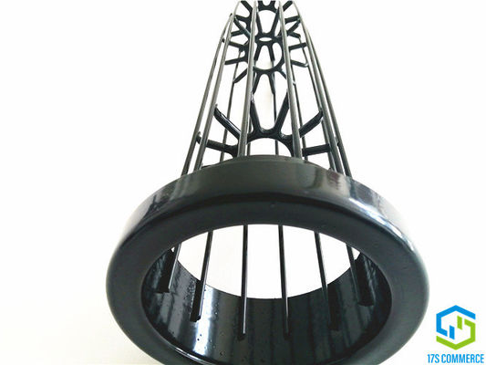 138mm 12 Pleats Baghouse Filter Cages پوشش سیلیکونی