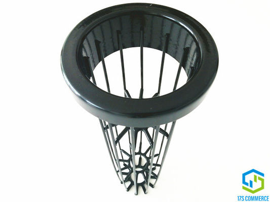138mm 12 Pleats Baghouse Filter Cages پوشش سیلیکونی