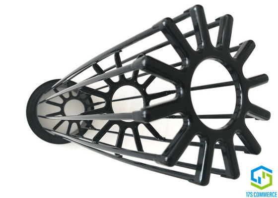 138mm 12 Pleats Baghouse Filter Cages پوشش سیلیکونی