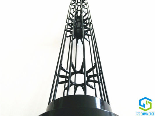 Two Pieces Star Filter Cage Twist Joint Silicon Coating Pleat Cage 110mm Spider Cage ملایم فولاد گرد و غبار جمع کننده قفس