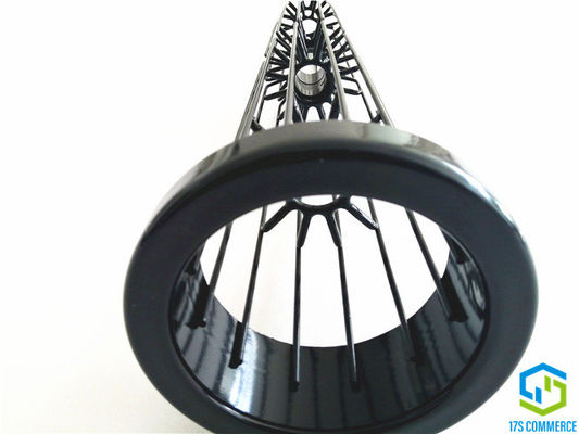 دو قسمت Global Cage Star Cage Silicon Coating 12 Pleat Cage 120mm Spider Cage Carbon Steel Bag House Cage