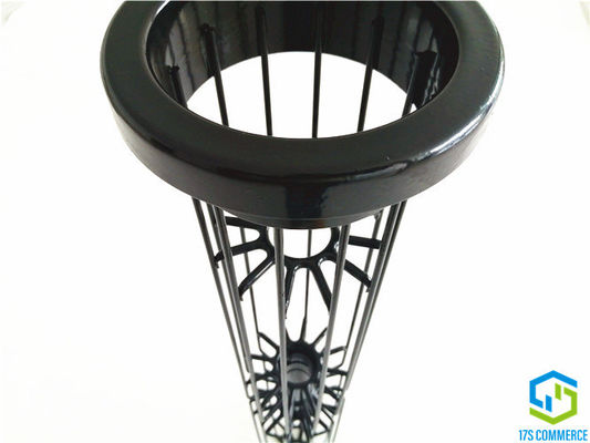 دو قسمت Global Cage Star Cage Silicon Coating 12 Pleat Cage 120mm Spider Cage Carbon Steel Bag House Cage