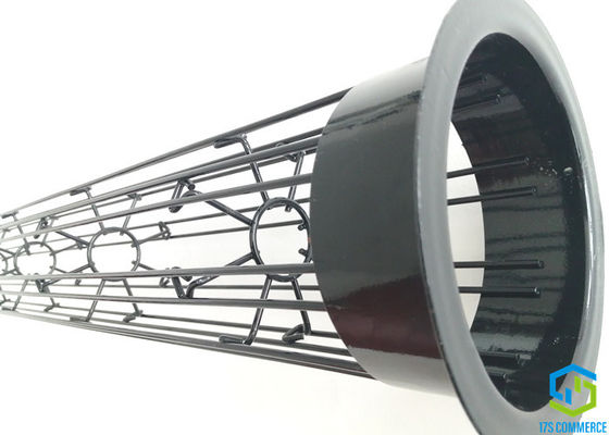 L شکل Top Cap Plain Edge Flange Cap Star Cage Silicon Coating Pleat Cage ملایم فولادی عنکبوتی قفس کیسه خانه کیف قفس