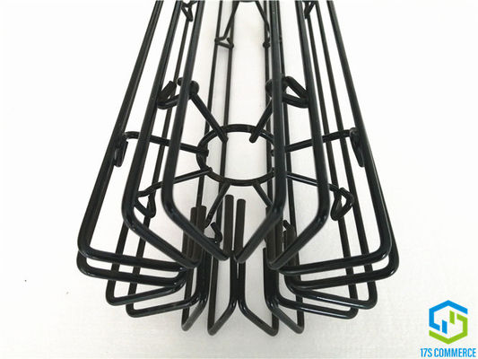 L شکل Top Cap Plain Edge Flange Cap Star Cage Silicon Coating Pleat Cage ملایم فولادی عنکبوتی قفس کیسه خانه کیف قفس