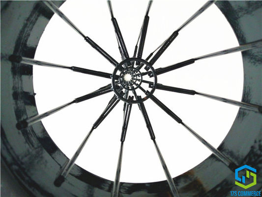 Double Wire Spider 138mm Star Filter Cage Silicon Coating Pleat Cage 12 Pleats عنکبوت قفس گرد و غبار جمع آوری قفس