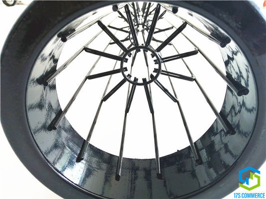 Double Wire Spider 138mm Star Filter Cage Silicon Coating Pleat Cage 12 Pleats عنکبوت قفس گرد و غبار جمع آوری قفس