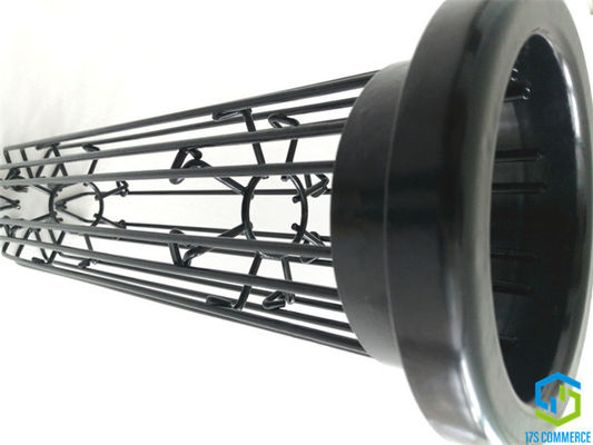 قفس فیلتر 138mm 144mm 8 پلی استر Baghouse فیلتر